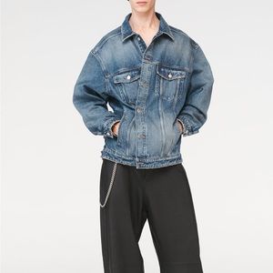 Zara oversized denim jacket